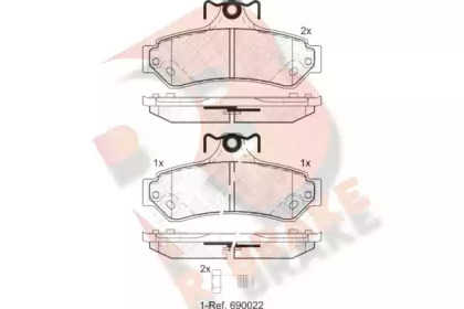 R BRAKE RB2078