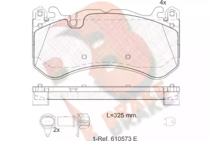 R BRAKE RB2079-203