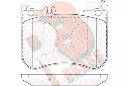 R BRAKE RB2080