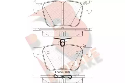 R BRAKE RB2098