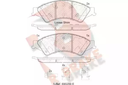 R BRAKE RB2109