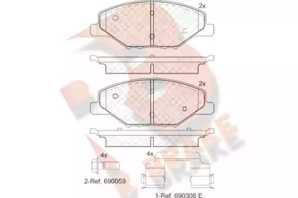 R BRAKE RB2110