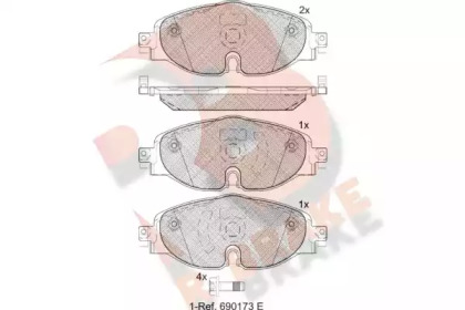 R BRAKE RB2111-204