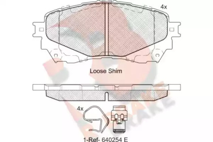 R BRAKE RB2126