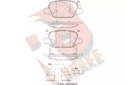 R BRAKE RB2128