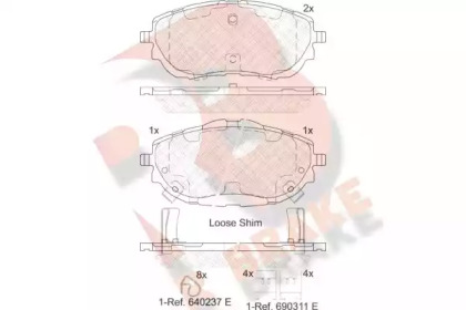 R BRAKE RB2129