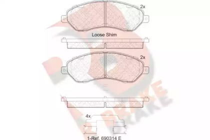 R BRAKE RB2130