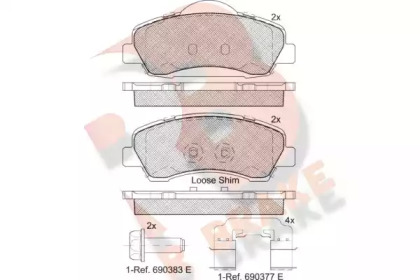 R BRAKE RB2131-067