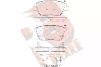 R BRAKE RB2136