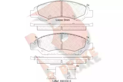 R BRAKE RB2138