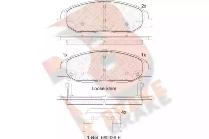 R BRAKE RB2141