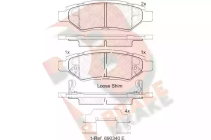 R BRAKE RB2142