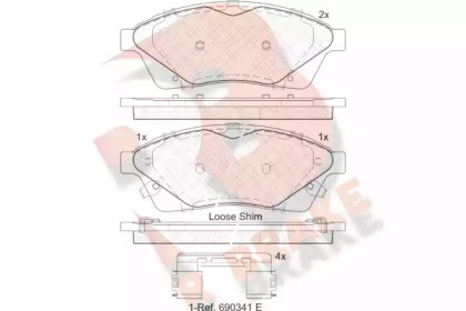 R BRAKE RB2144