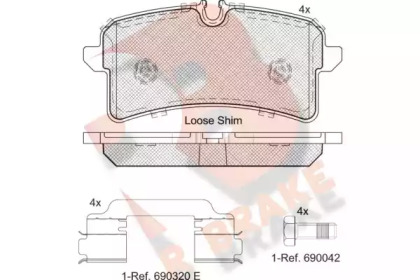 R BRAKE RB2159-204