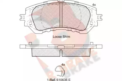 R BRAKE RB2180