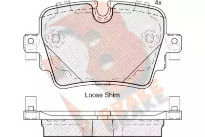 R BRAKE RB2186