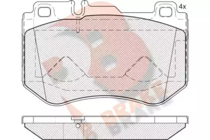 R BRAKE RB2197