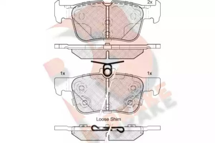 R BRAKE RB2198-203