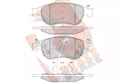 R BRAKE RB2228