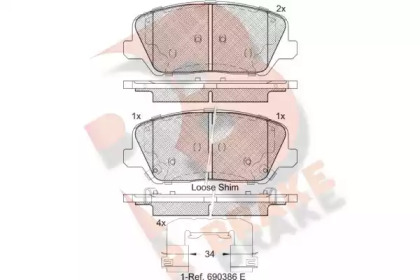 R BRAKE RB2239