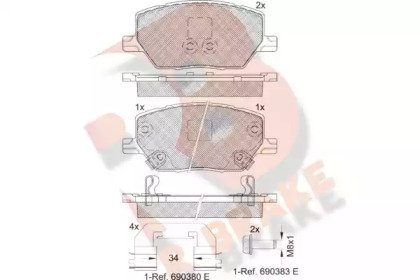 R BRAKE RB2243