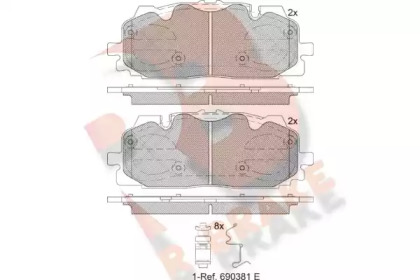 R BRAKE RB2254