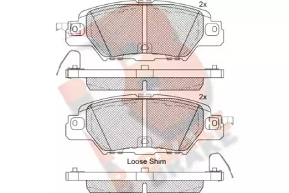 R BRAKE RB2258