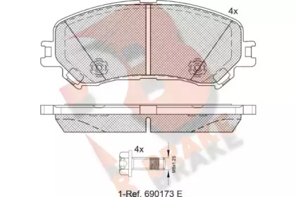 R BRAKE RB2259