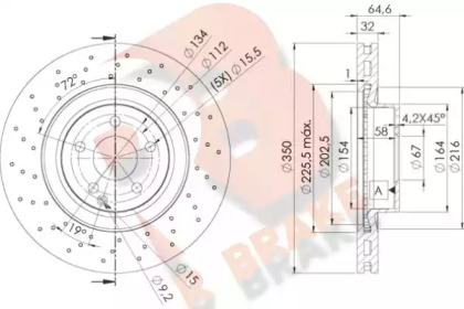 R BRAKE 78RBD10419