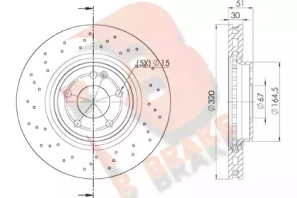 R BRAKE 78RBD21018