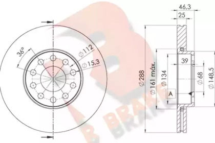 R BRAKE 78RBD21068