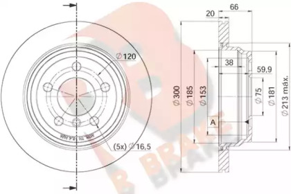 R BRAKE 78RBD23418