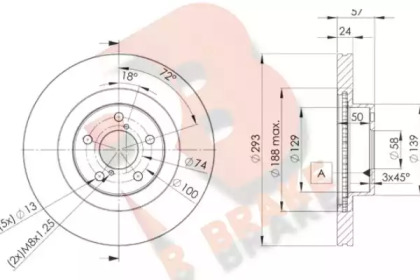 R BRAKE 78RBD24702