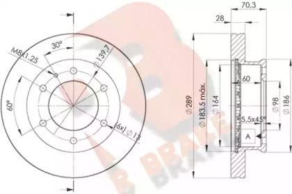 R BRAKE 78RBD26032