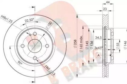 R BRAKE 78RBD26036