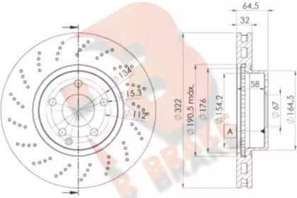 R BRAKE 78RBD26472