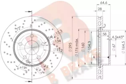 R BRAKE 78RBD26473