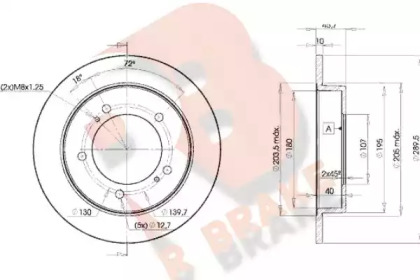 R BRAKE 78RBD26970