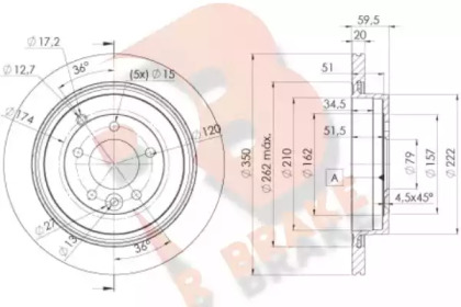 R BRAKE 78RBD27363