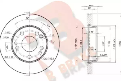 R BRAKE 78RBD27560