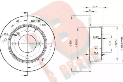 R BRAKE 78RBD27811