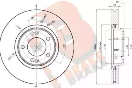 R BRAKE 78RBD27814