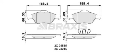 BRAXIS AA0026