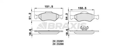 BRAXIS AA0041