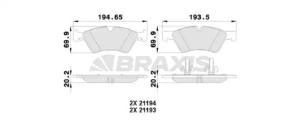 BRAXIS AA0123