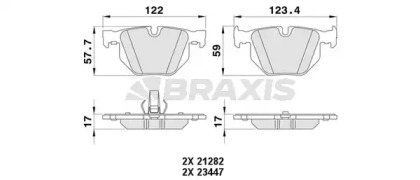 BRAXIS AA0388