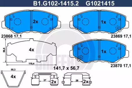 GALFER B1.G102-1415.2