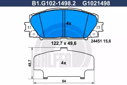 GALFER B1.G102-1498.2