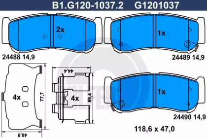 GALFER B1.G120-1037.2