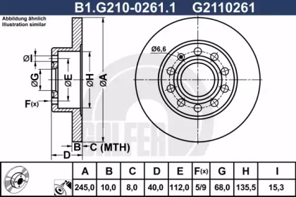 GALFER B1.G210-0261.1